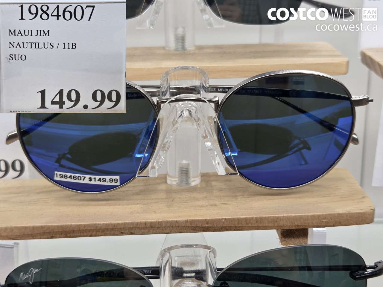 1984607 MAUI JIM NAUTILUS / 11B SUO $149.99