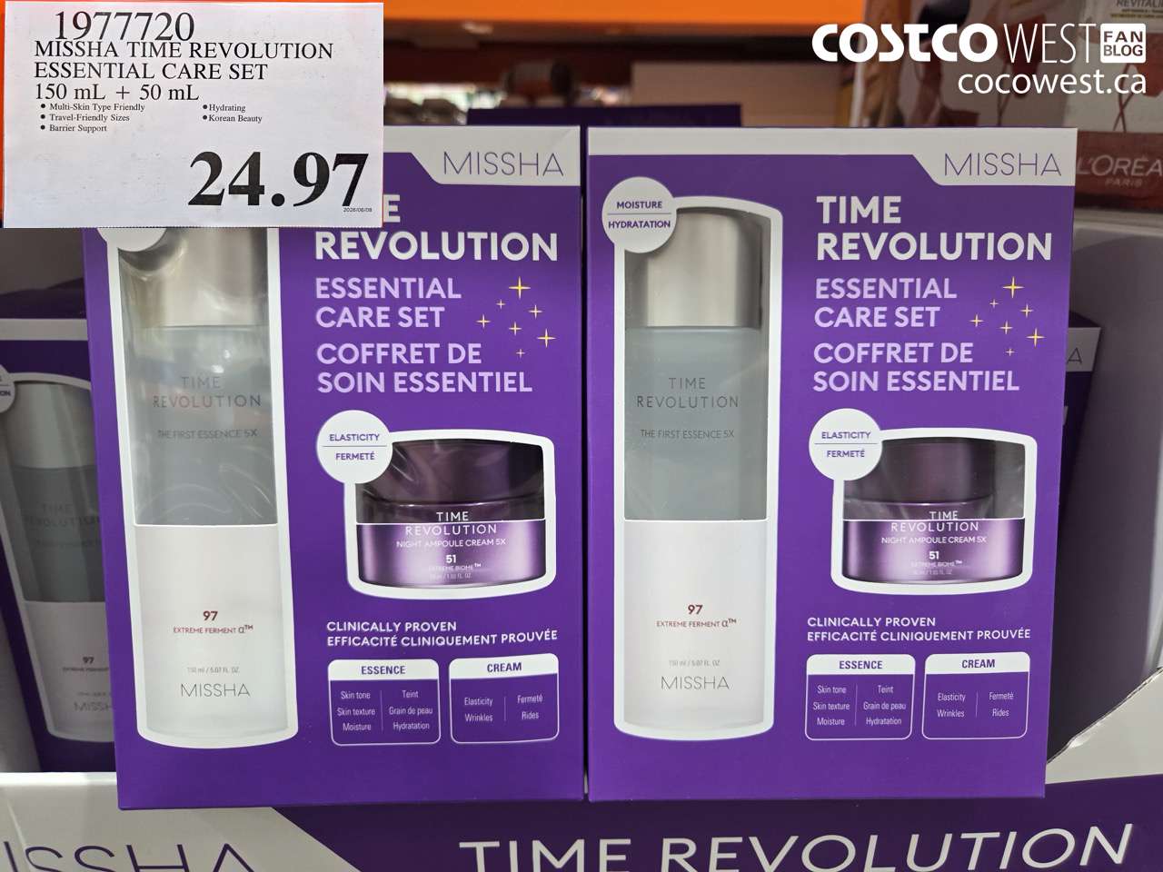 1977720 MISSHA TIME REVOLUTION ESSENTIAL CARE SET 150 ML + 50 ML $24.97