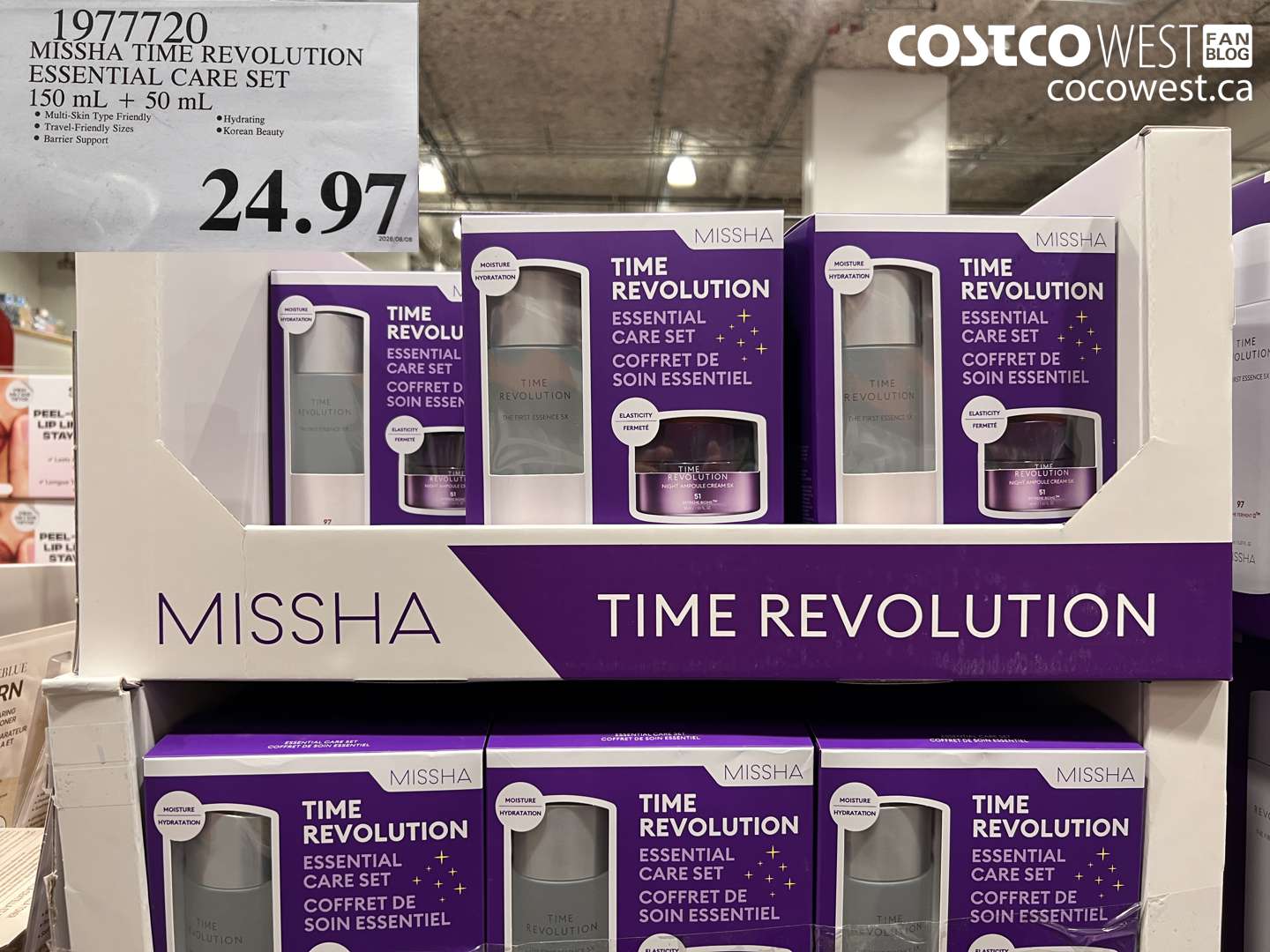 1977720 MISSHA TIME REVOLUTION ESSENTIAL CARE SET 150 ML + 50 ML $24.97