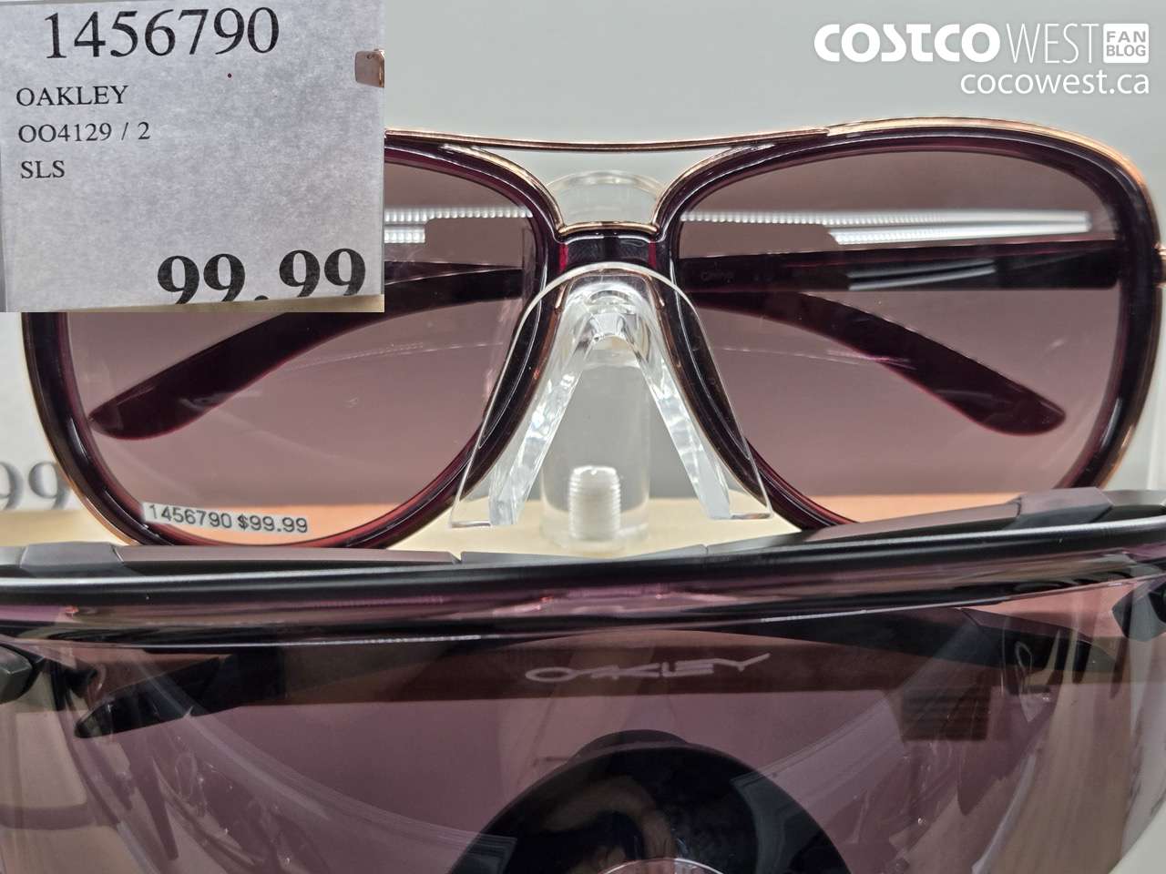 1456790 OAKLEY OO4129 / 2 SLS $99.99