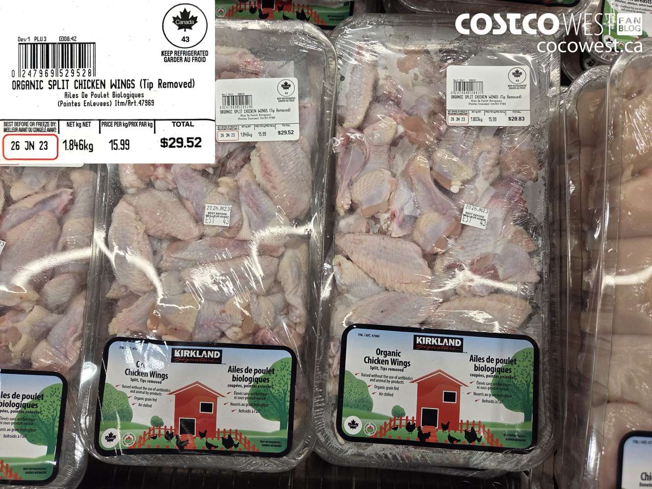 47969 ORGANIC SPLIT CHICKEN WINGS TIP REMOVED $15.99