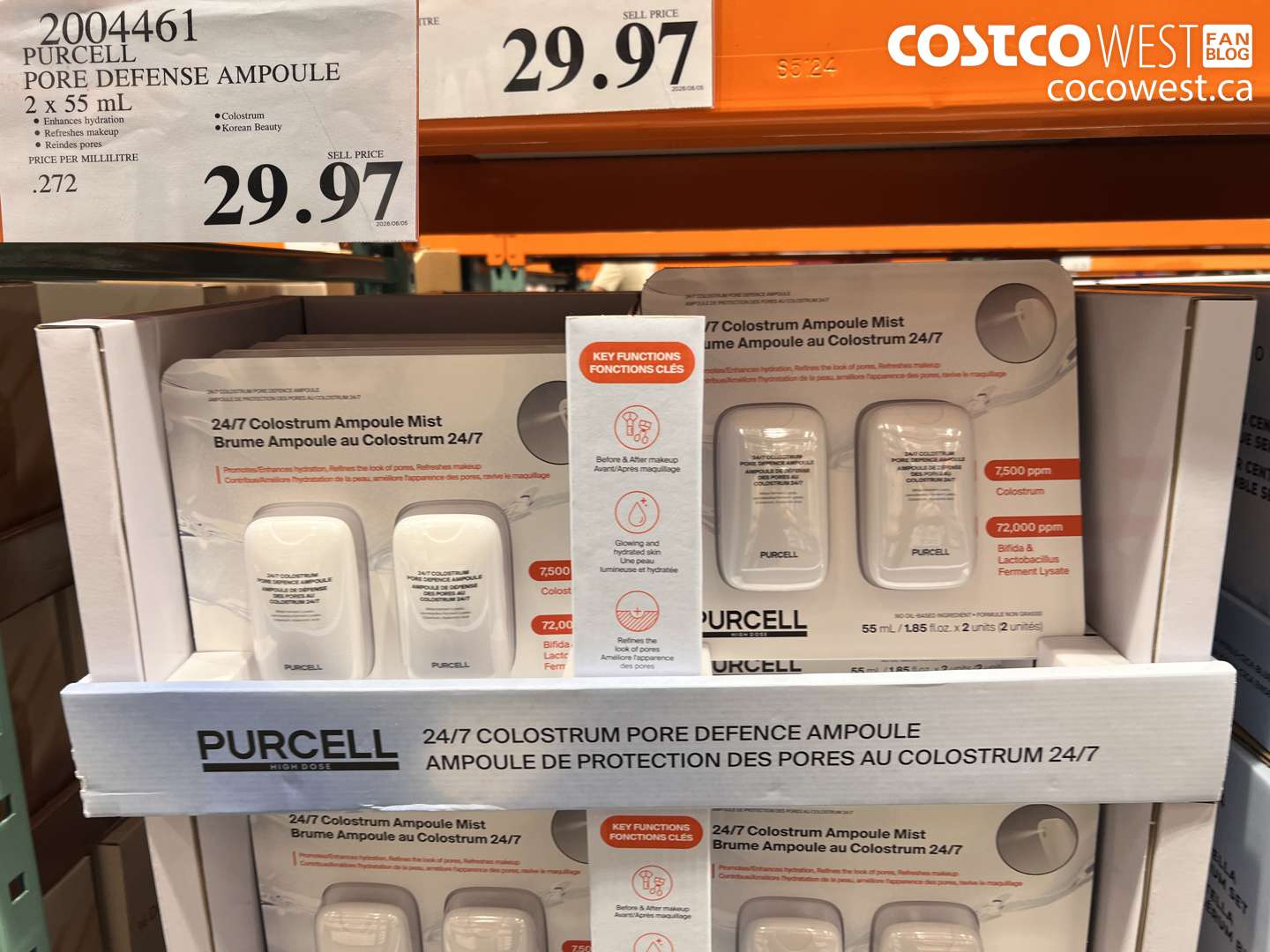 2004461 PURCELL PORE DEFENSE AMPOULE 2 X 55 ML $29.97