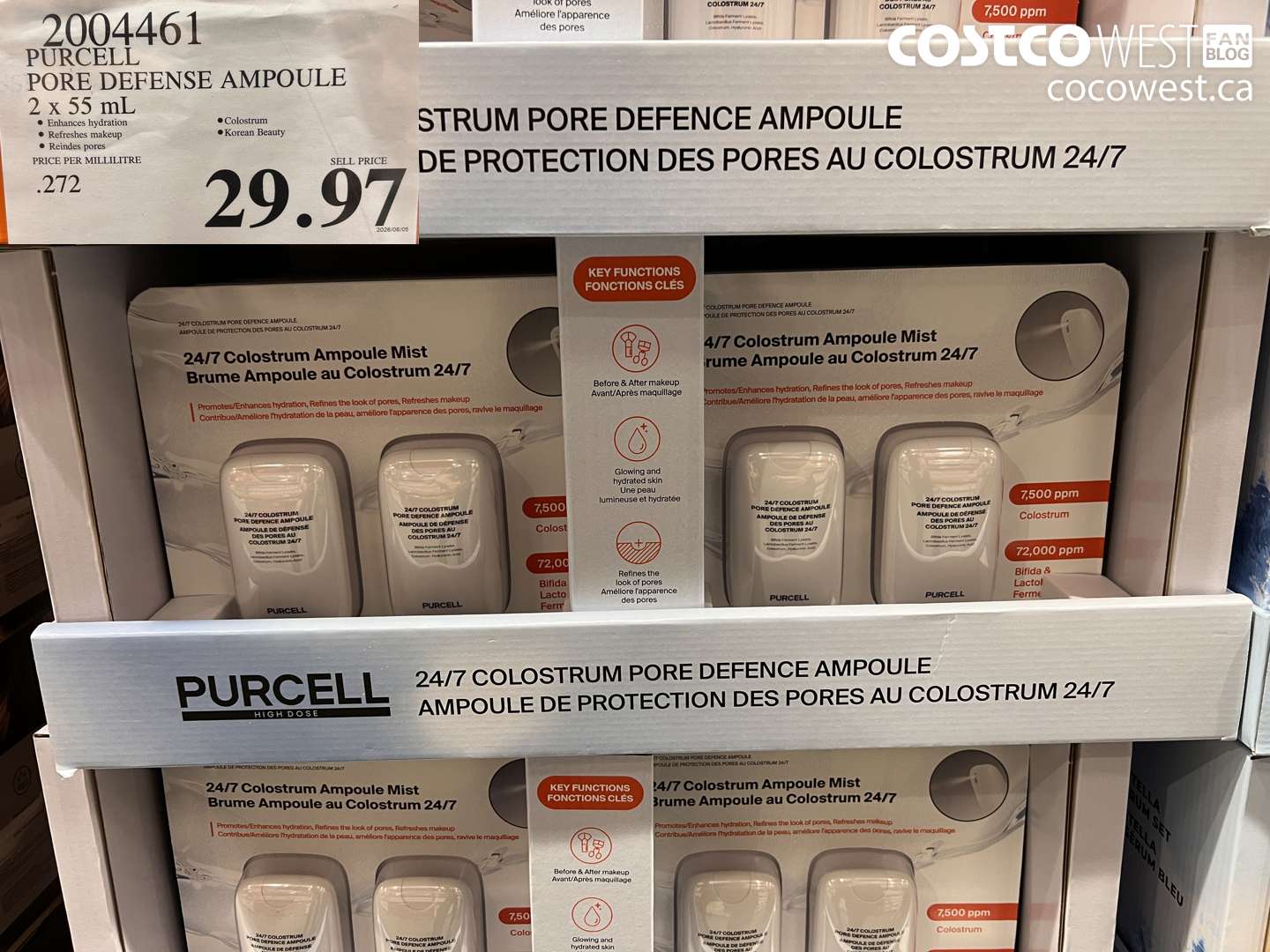 2004461 PURCELL PORE DEFENSE AMPOULE 2 X 55 ML $29.97