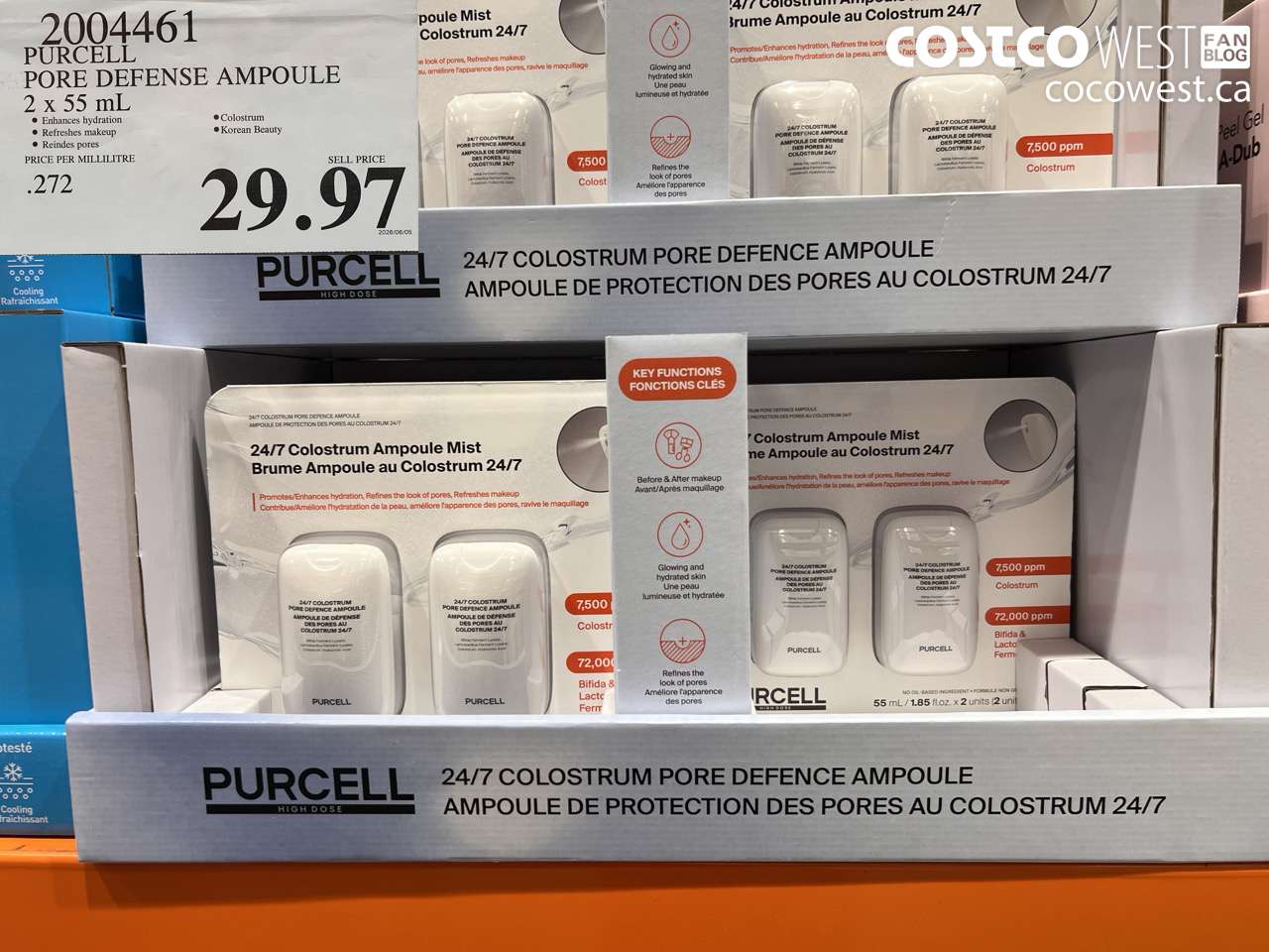 2004461 PURCELL PORE DEFENSE AMPOULE 2 X 55 ML $29.97