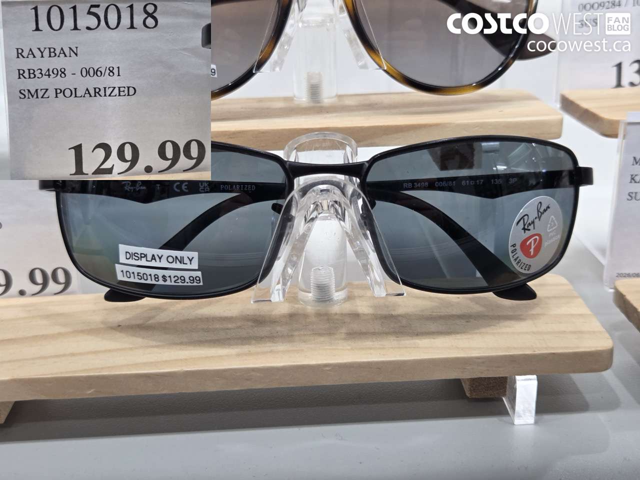 1015018 RAYBAN RB3498 - 006/81 SMZ POLARIZED $129.99