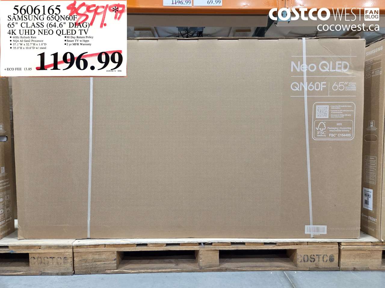 5606165 SAMSUNG 65QN60F 65