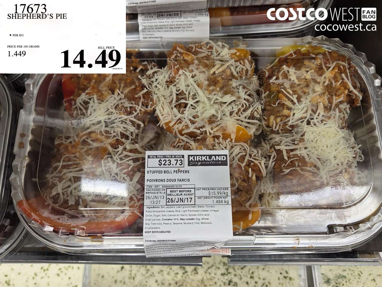 17673 SHEPHERD'S PIE $14.49