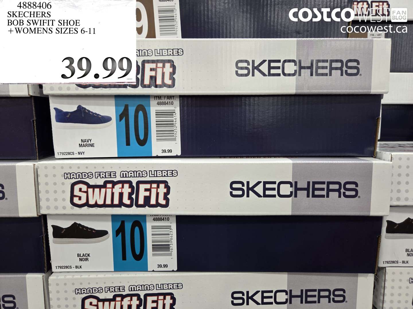 4888406 SKECHERS BOB SWIFIT SHOE WOMENS SIZES 6-11 $39.99
