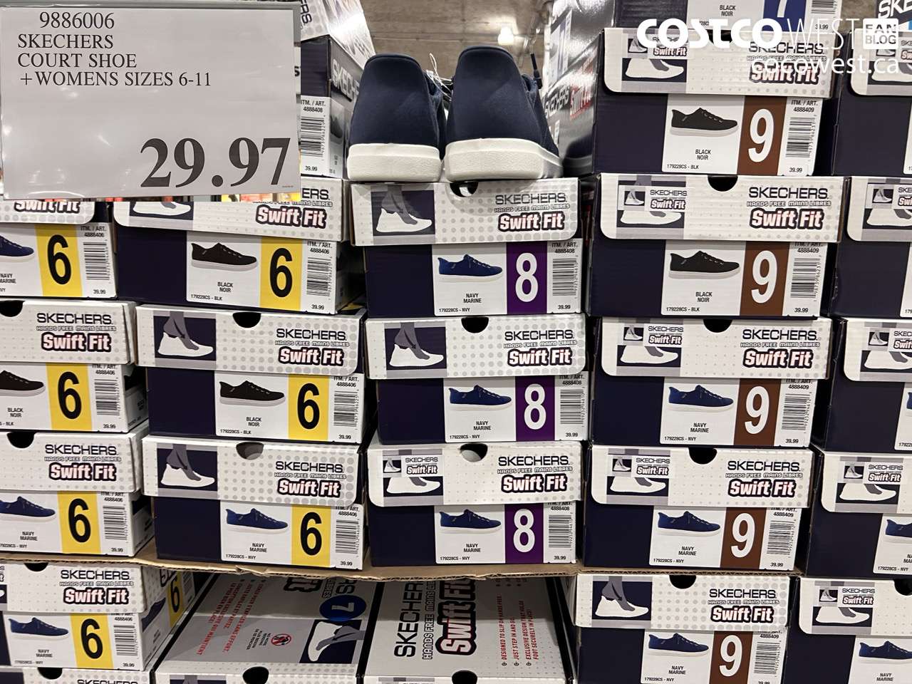 9886006 SKECHERS COURT SHOE + WOMENS SIZES 6-11 $29.97