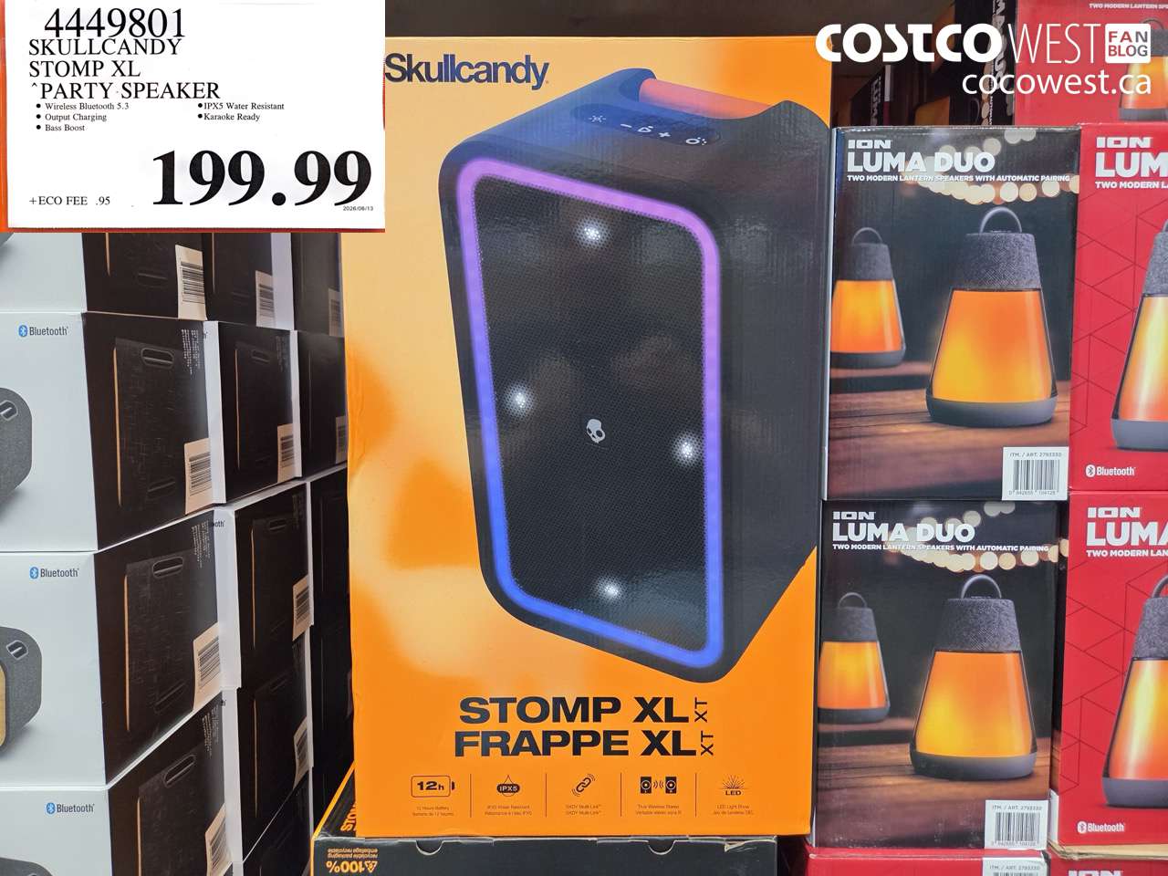4449801 SKULLCANDY STOMP XL PARTY SPEAKER $199.99