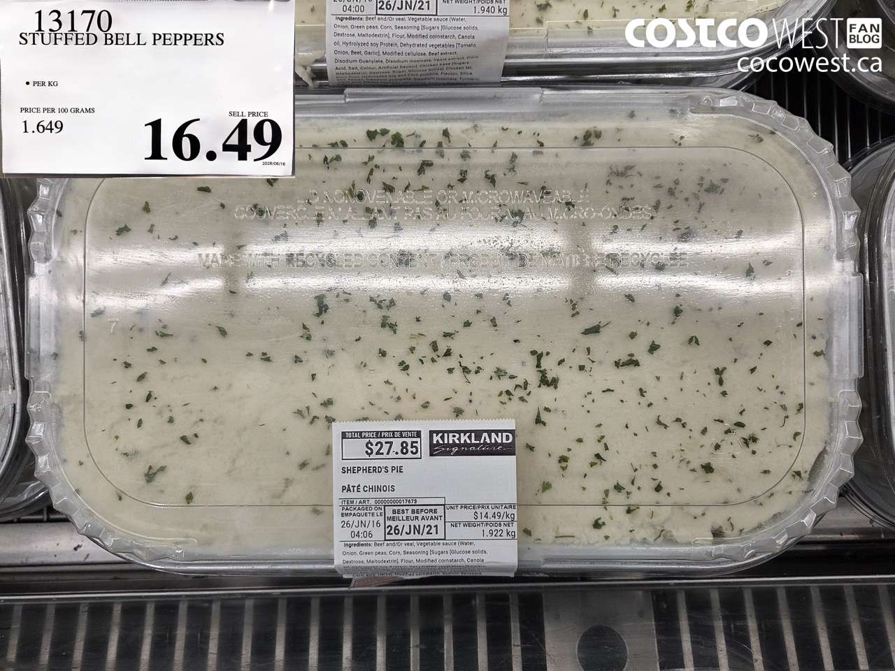 13170 STUFFED BELL PEPPERS $16.49