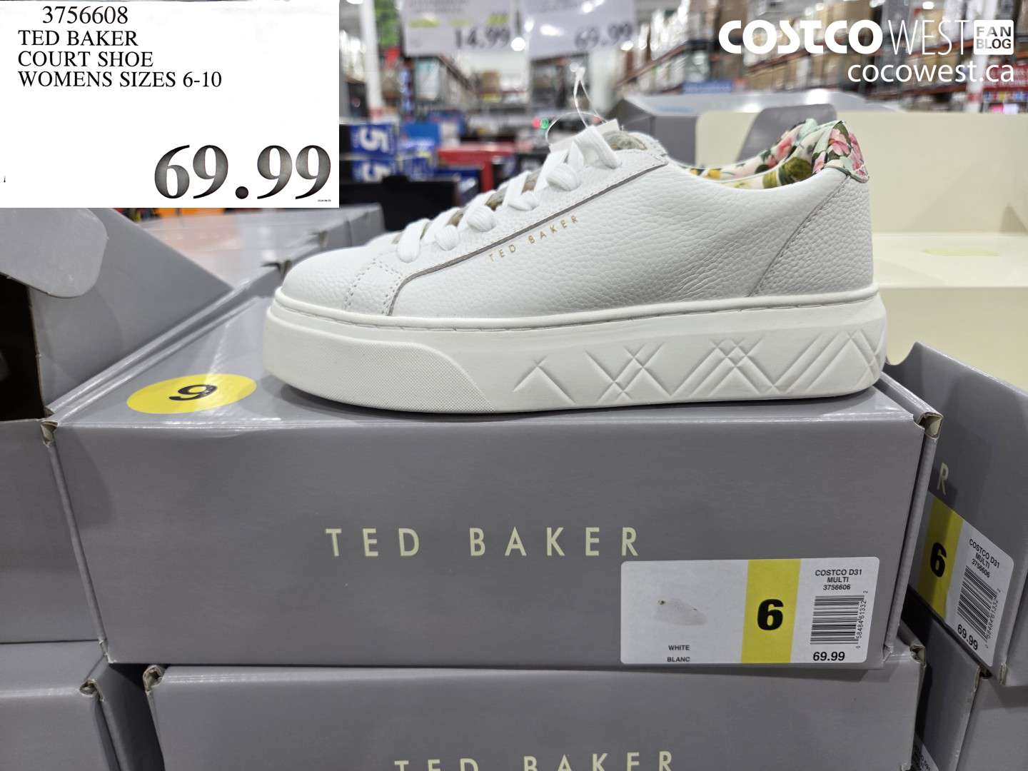 3756608 TED BAKER COURT SHOE WOMENS SIZES 6-10 $69.99