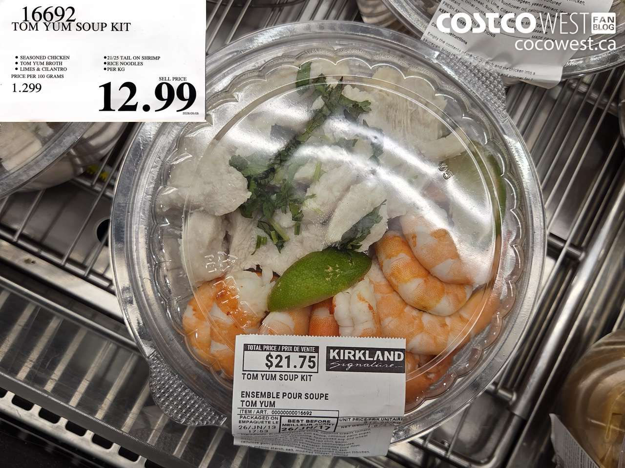 16692 TOM YUM SOUP KIT $12.99