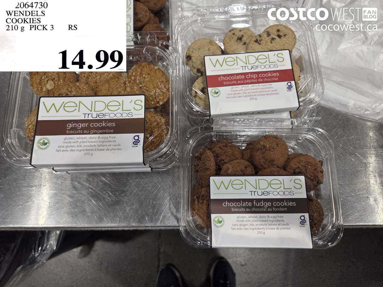 2064730 WENDELS COOKIES 210 G PICK 3 RS $14.99