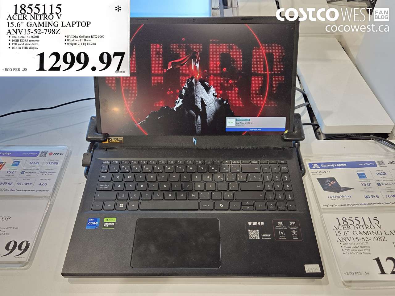 1855115 ACER NITRO V 15.6