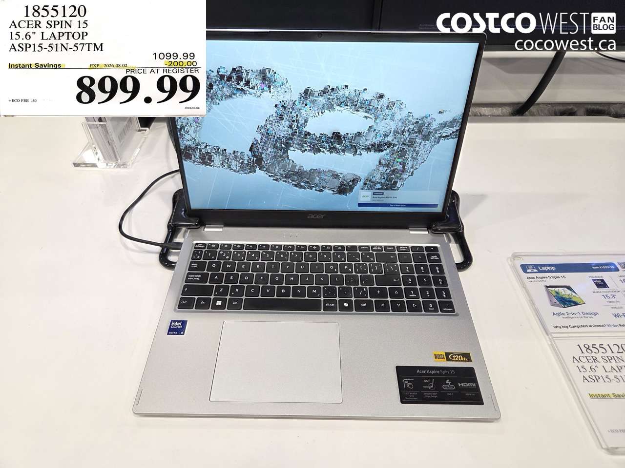 1855120 ACER SPIN 15 15.6