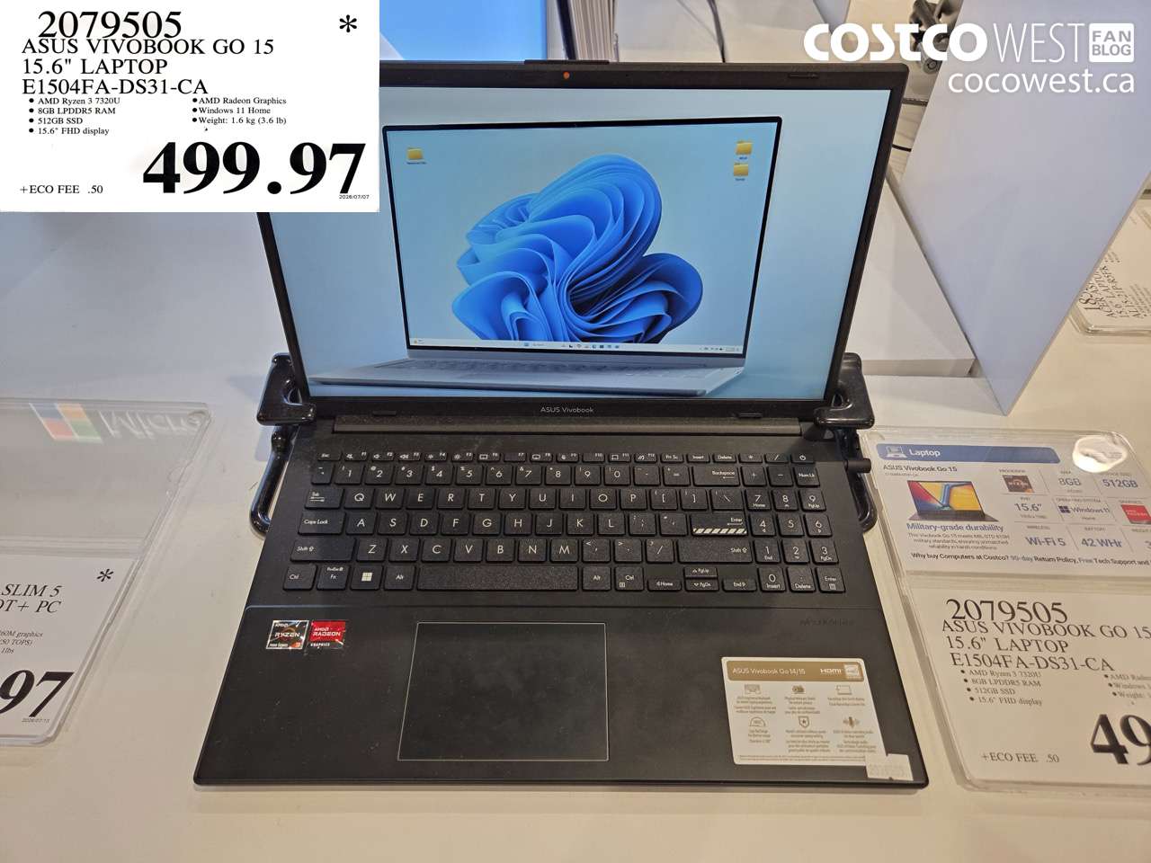 2079505 ASUS VIVOBOOK GO 15 15.6