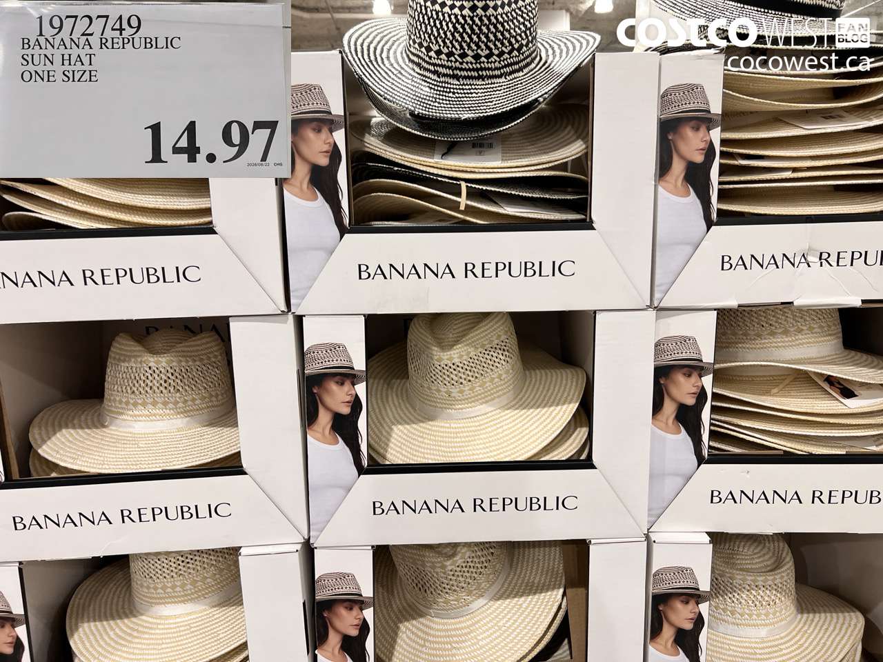 1972749 BANANA REPUBLIC SUN HAT ONE SIZE $14.97