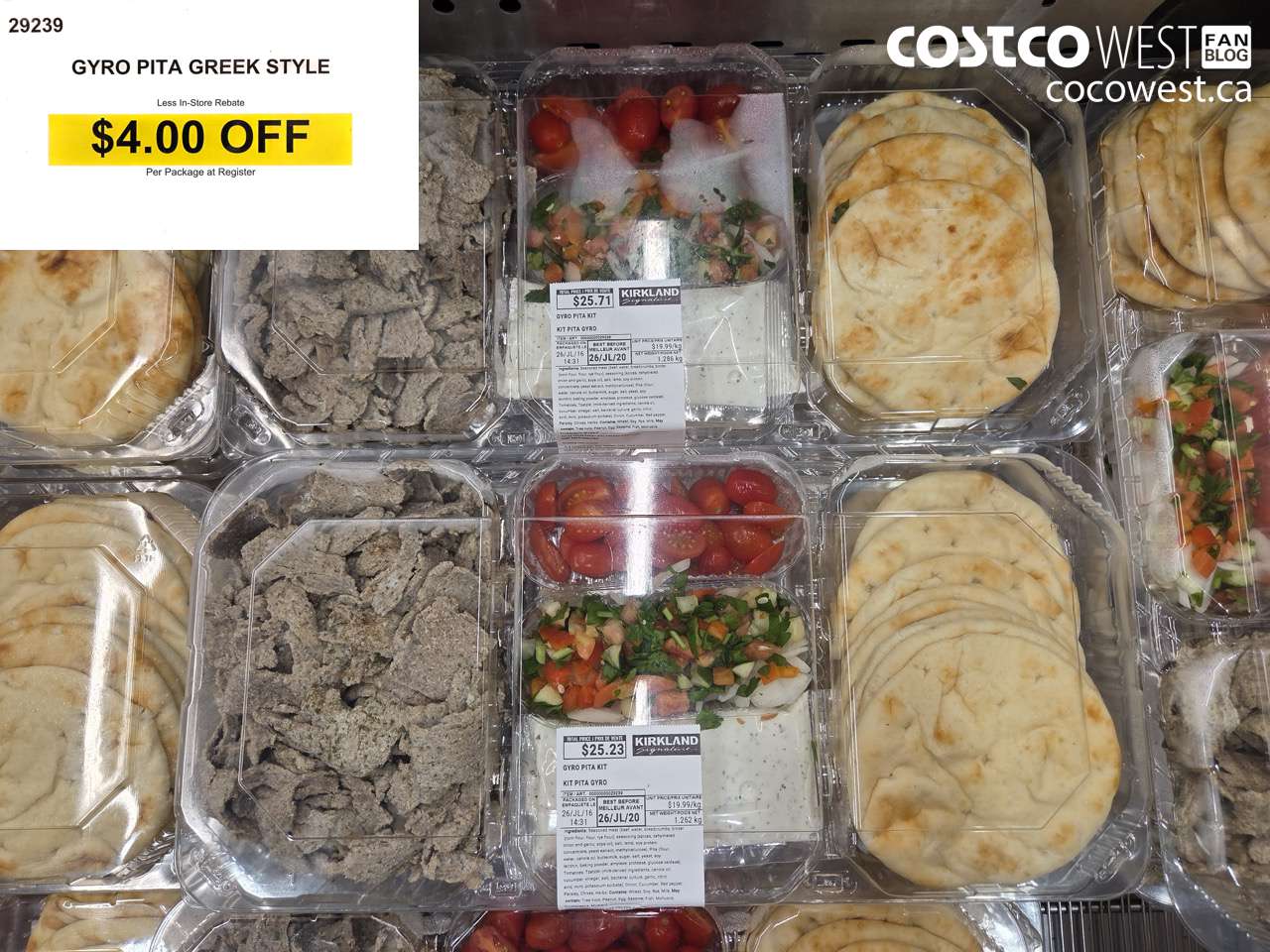 29239 GYRO PITA GREEK STYLE ($4.00 INSTANT SAVINGS)