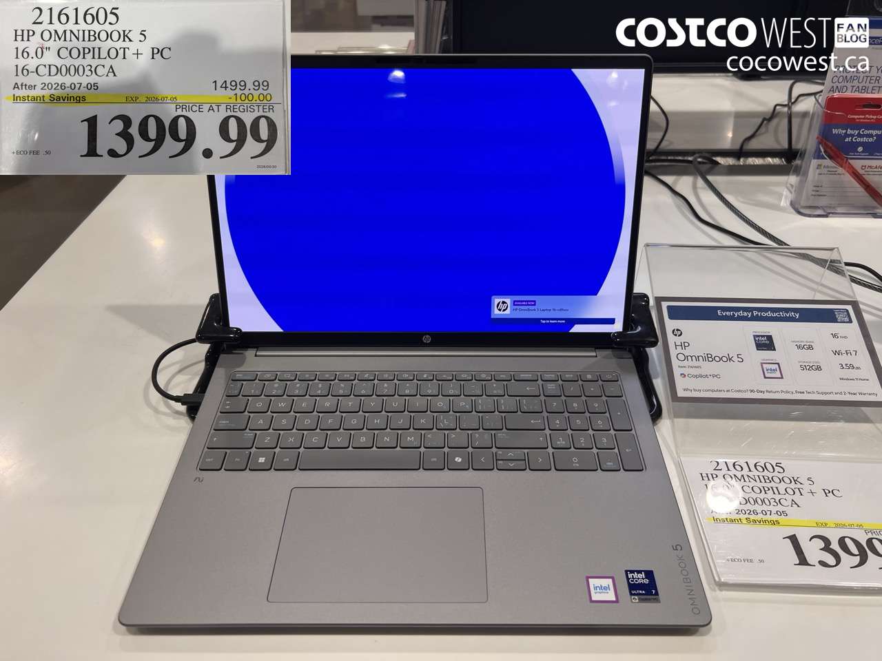 2161605 HP OMNIBOOK 5 16.0