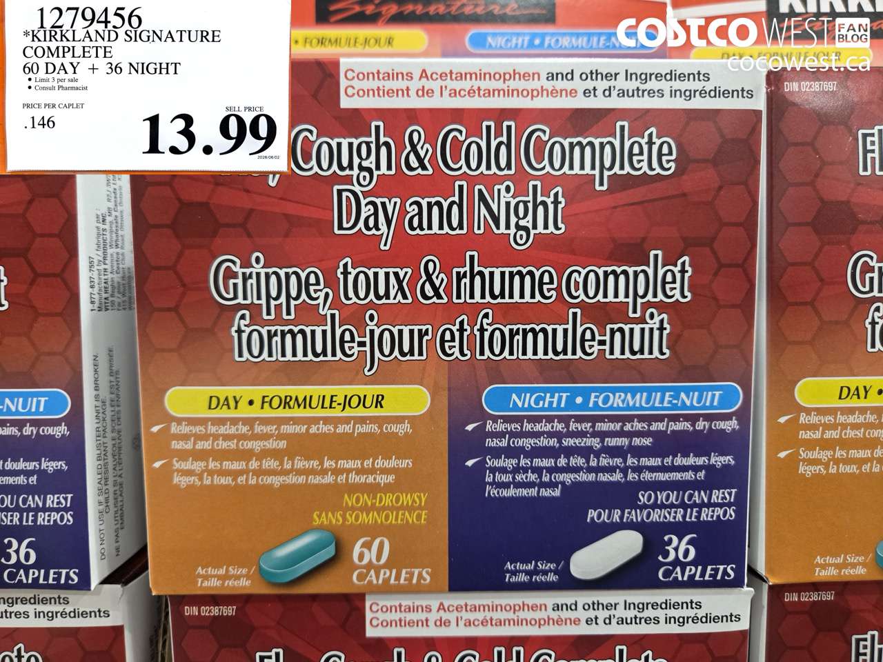 1279456 KIRKLAND SIGNATURE COMPLETE 60 DAY + 36 NIGHT $13.99