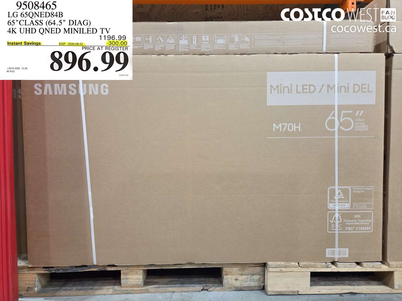 9508465 LG 65QNED84B 65