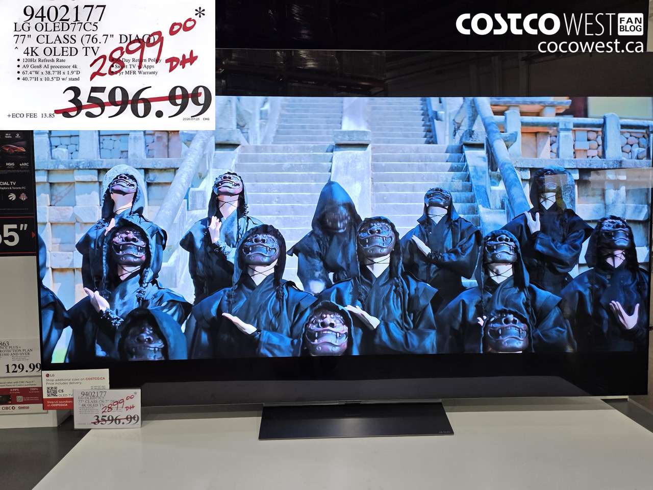 9402177 LG OLED77C5 77