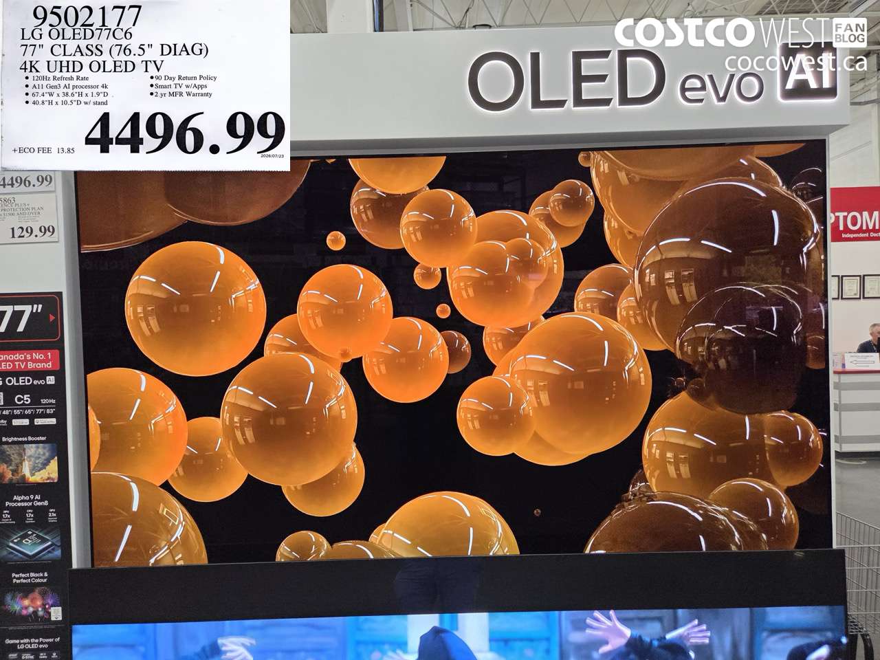 9502177 LG OLED77C6 77