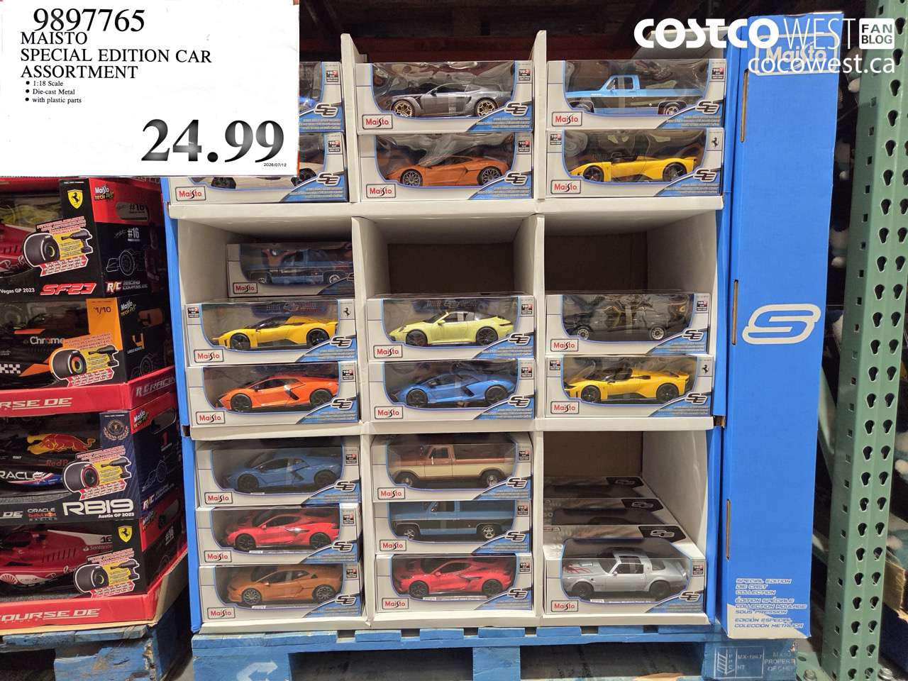 9897765 MAISTO SPECIAL EDITION CAR ASSORTMENT $24.99