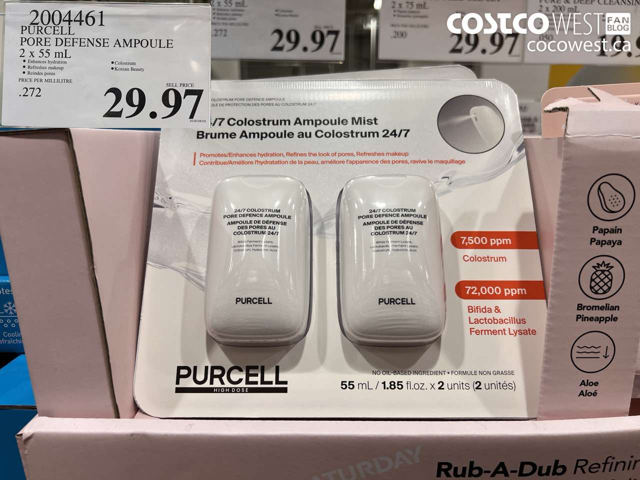 2004461 PURCELL PORE DEFENSE AMPOULE 2 X 55 ML $29.97