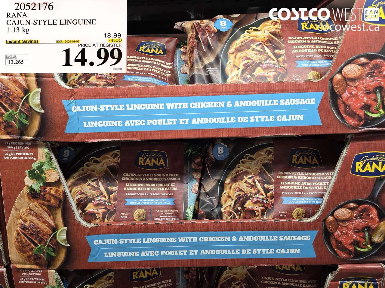 2052176 RANA CAJUN-STYLE LINGUINE 1.13 KG ($4.00 INSTANT SAVINGS EXPIRES ON 2026-08-02) $14.99