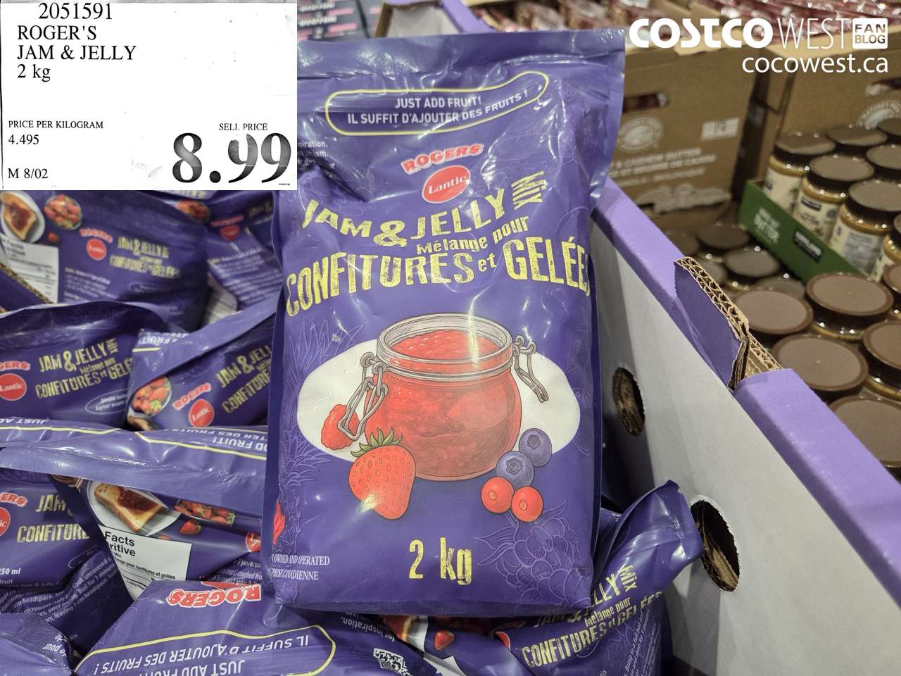 2051591 ROGER'S JAM & JELLY 2 KG $8.99