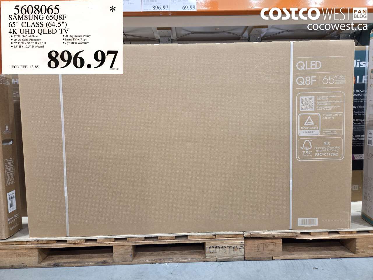 5608065 SAMSUNG 65Q8F 65