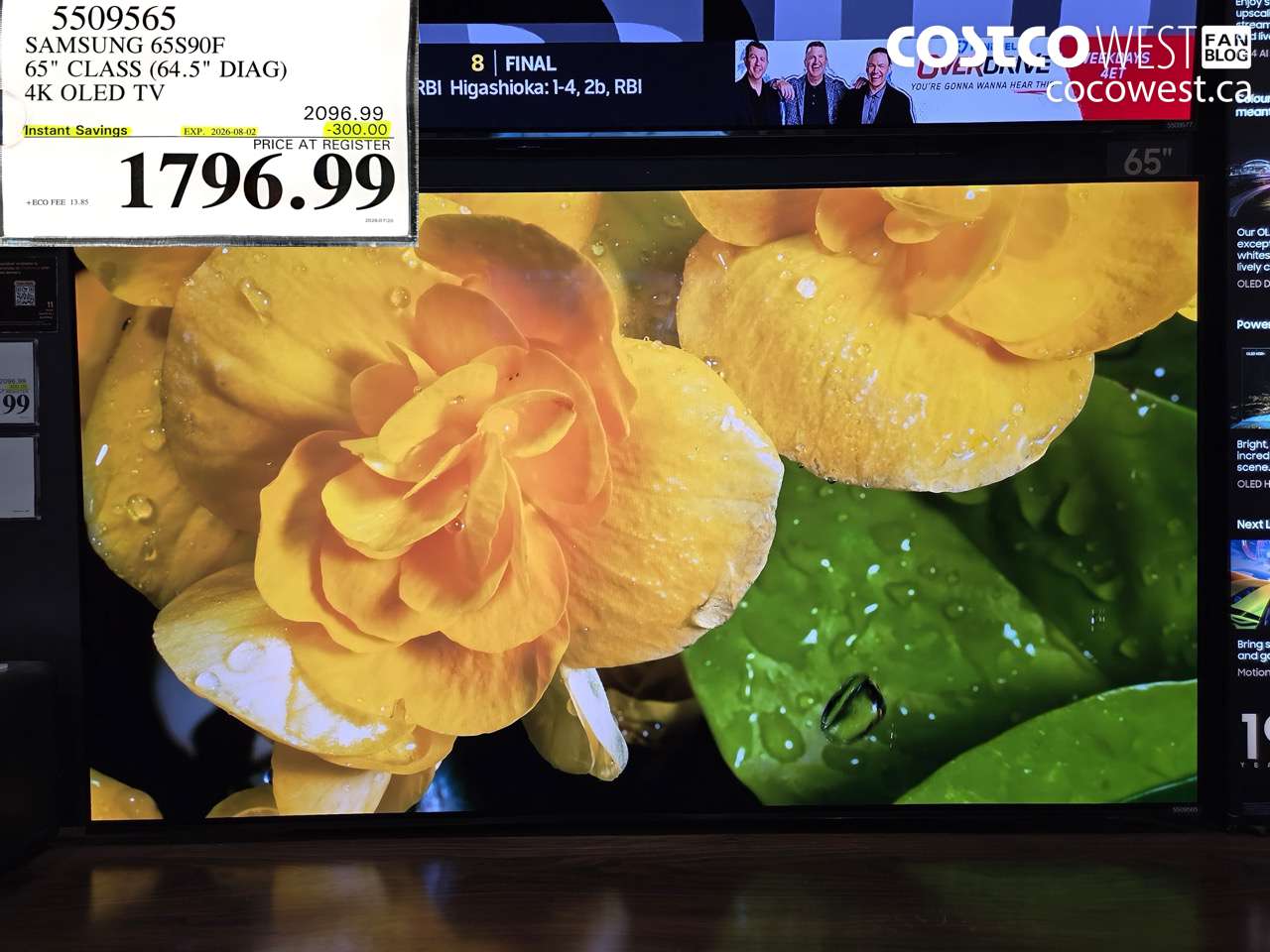 5509565 SAMSUNG 65S90F 65