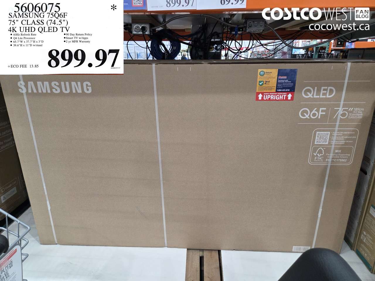 5606075 SAMSUNG 75Q6F 75