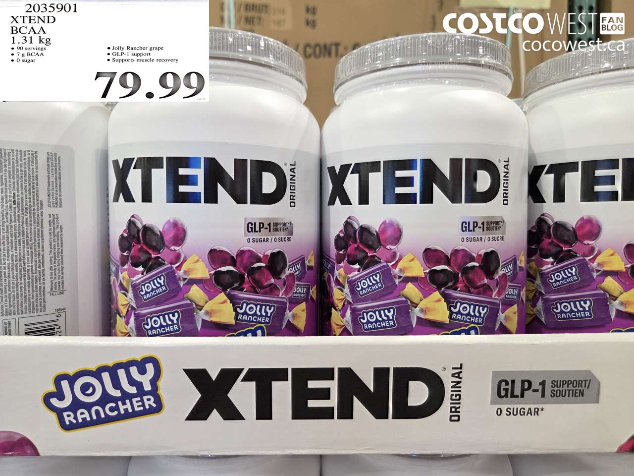 2035901 XTEND BCAA 1.31 KG $79.99