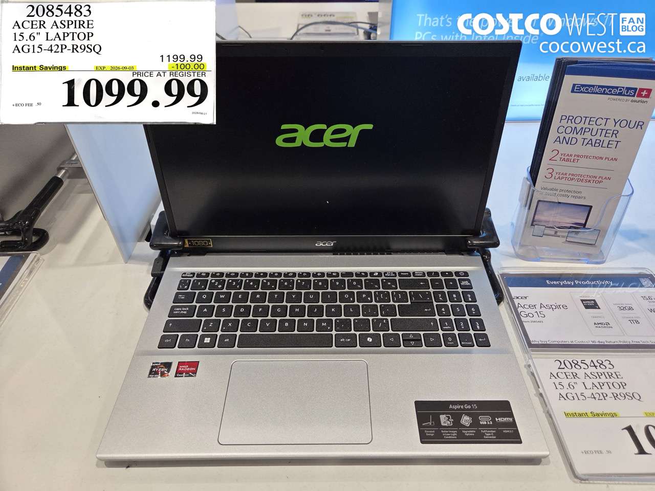 2085483 ACER ASPIRE 15.6