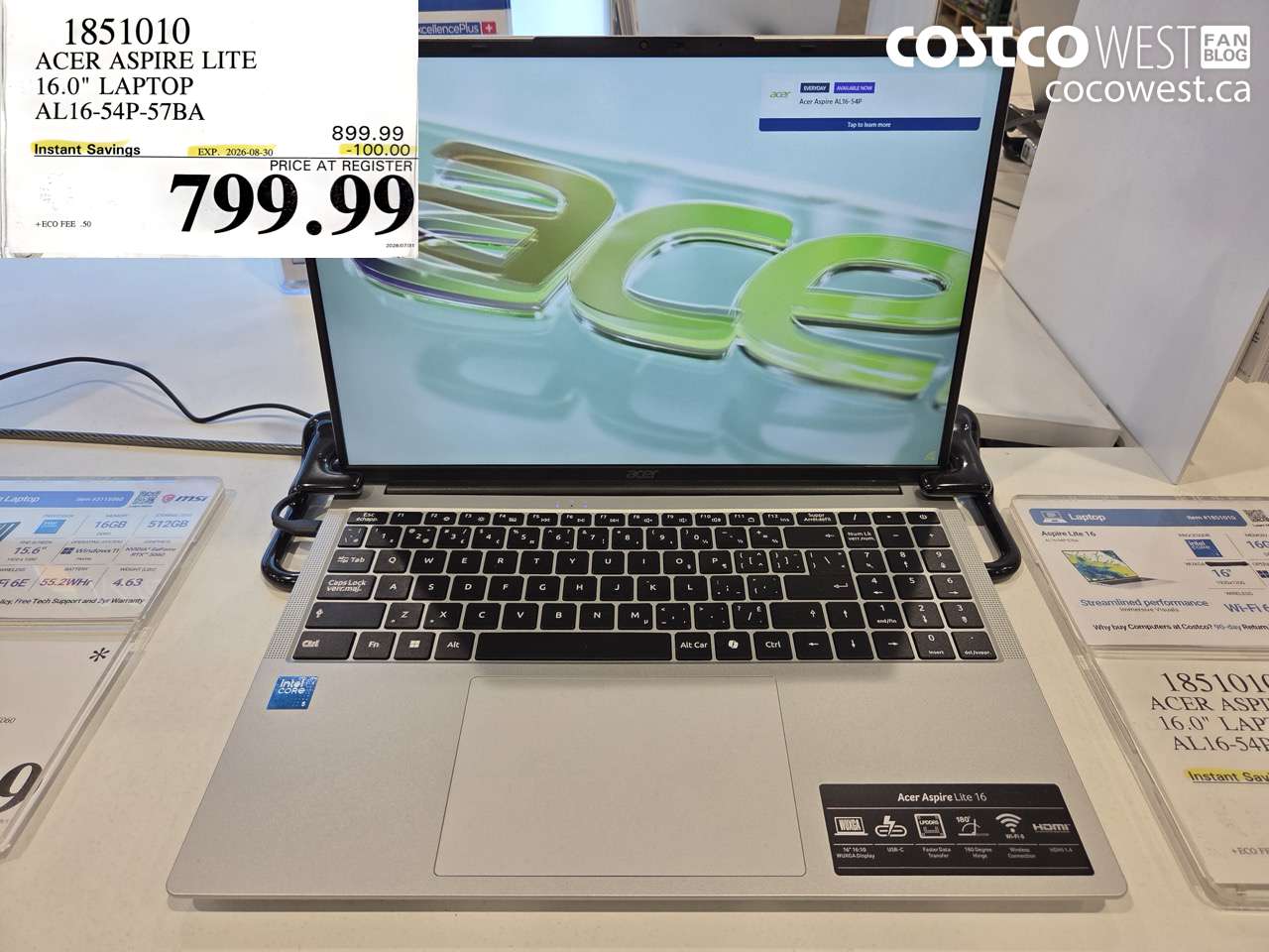 1851010 ACER ASPIRE LITE 16.0