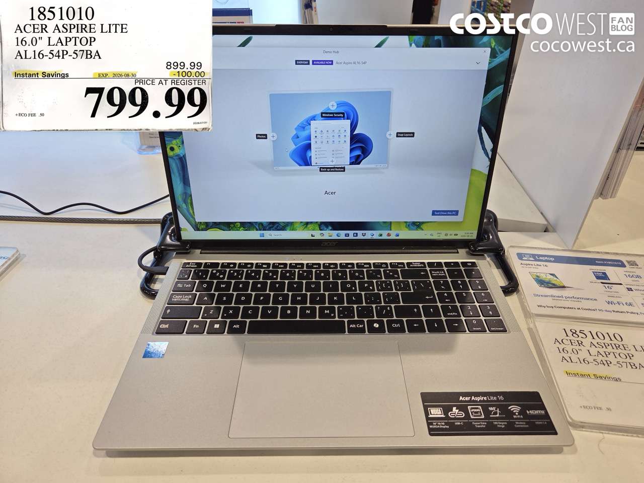 1851010 ACER ASPIRE LITE 16.0
