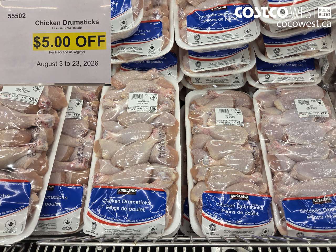 55502 CHICKEN DRUMSTICKS ($5.00 INSTANT SAVINGS EXPIRES ON 2026-08-23)