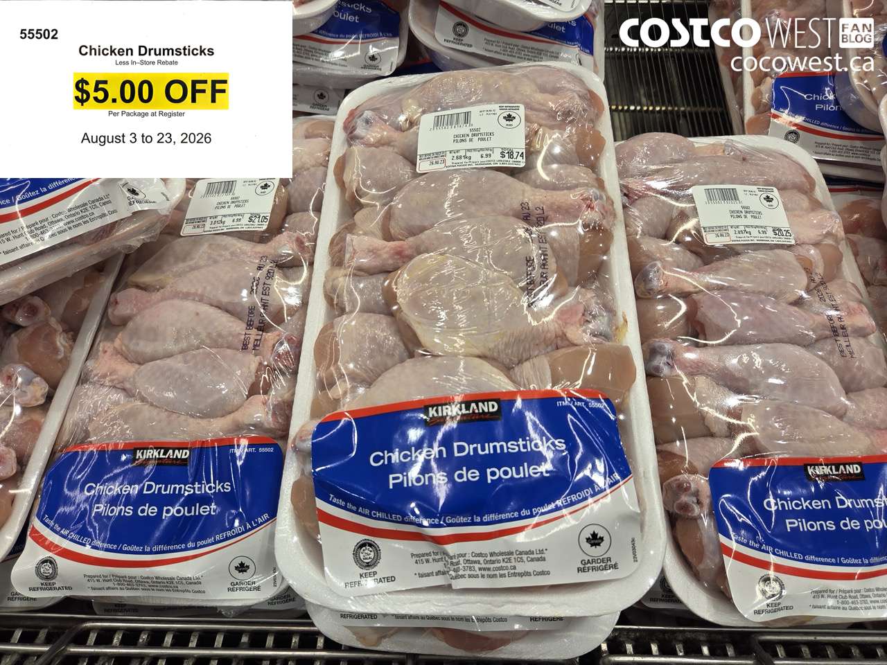 55502 CHICKEN DRUMSTICKS ($5.00 INSTANT SAVINGS EXPIRES ON 2026-08-23)