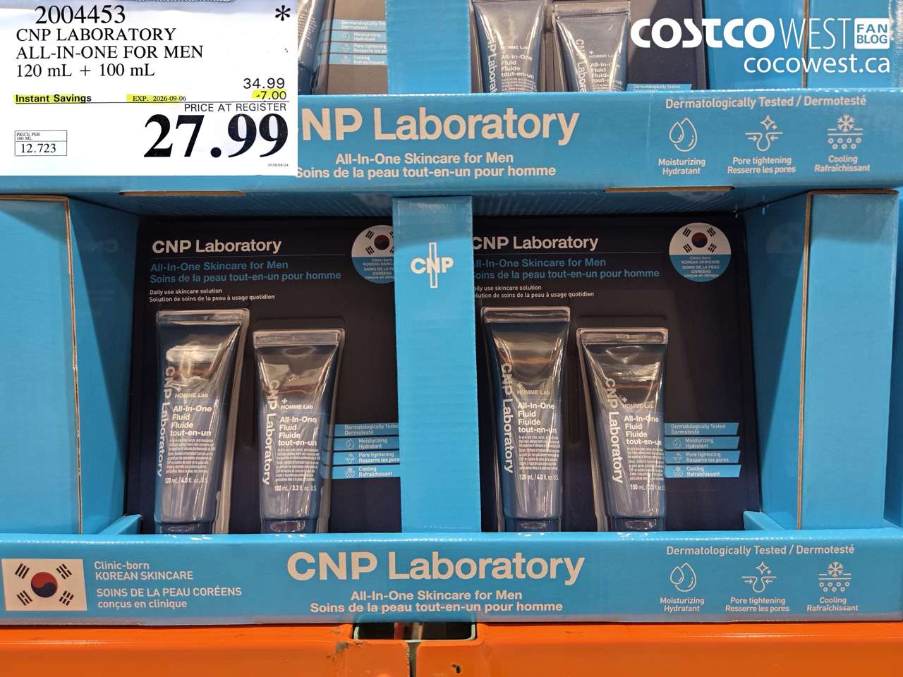 2004453 CNP LABORATORY ALL-IN-ONE FOR MEN 120 ML + 100 ML ($7.00 INSTANT SAVINGS EXPIRES ON 2026-09-06) $27.99