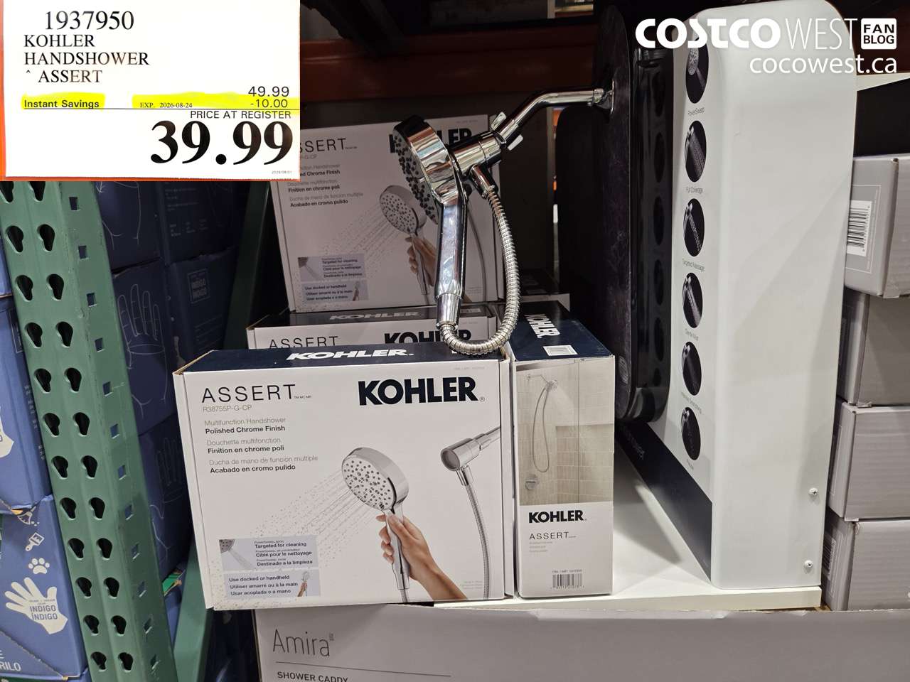 1937950 KOHLER HANDSHOWER ASSERT ($10.00 INSTANT SAVINGS EXPIRES ON 2026-08-24) $39.99