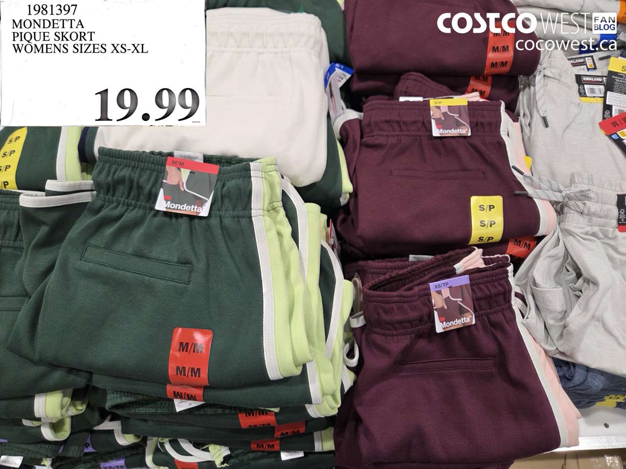 1981397 MONDETTA PIQUE SKORT WOMENS SIZES XS-XL $19.99