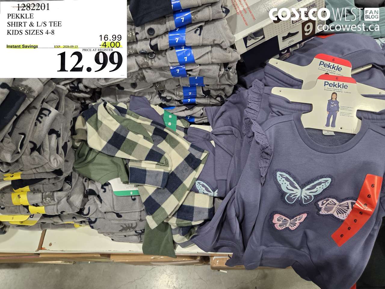 1282201 PEKKLE SHIRT & L/S TEE KIDS SIZES 4-8 ($4.00 INSTANT SAVINGS EXPIRES ON 2026-09-13) $12.99