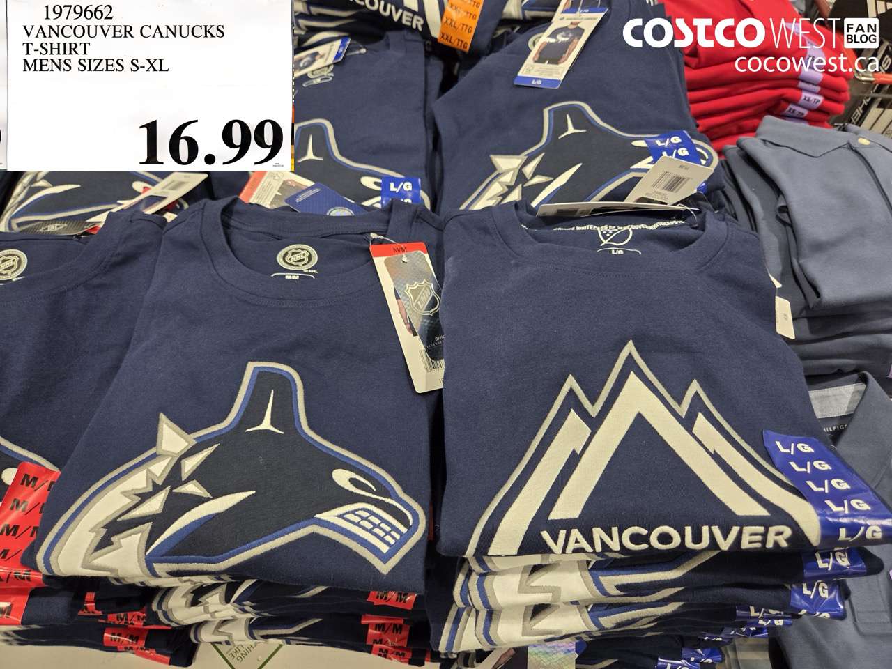 1979662 VANCOUVER CANUCKS T-SHIRT MENS SIZES S-XL $16.99