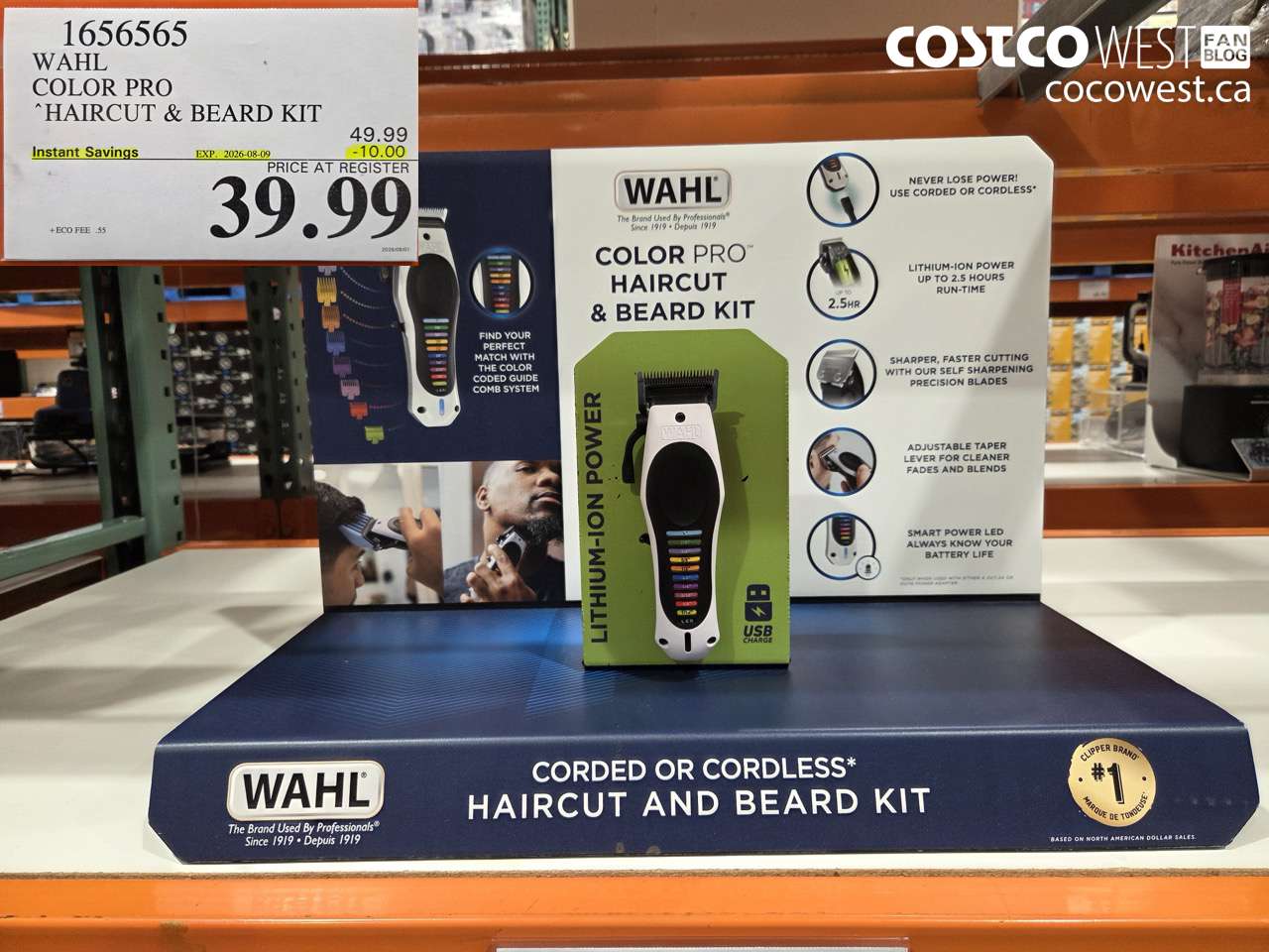 1656565 WAHL COLOR PRO HAIRCUT & BEARD KIT ($10.00 INSTANT SAVINGS EXPIRES ON 2026-08-09) $39.99
