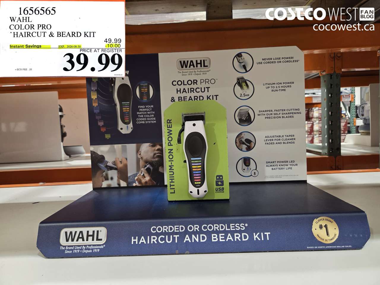 1656565 WAHL COLOR PRO HAIRCUT & BEARD KIT ($10.00 INSTANT SAVINGS EXPIRES ON 2026-08-30) $39.99
