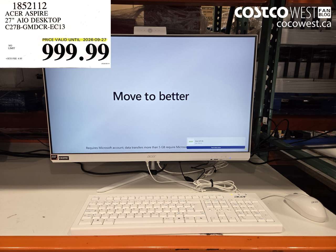 1852112 ACER ASPIRE 27
