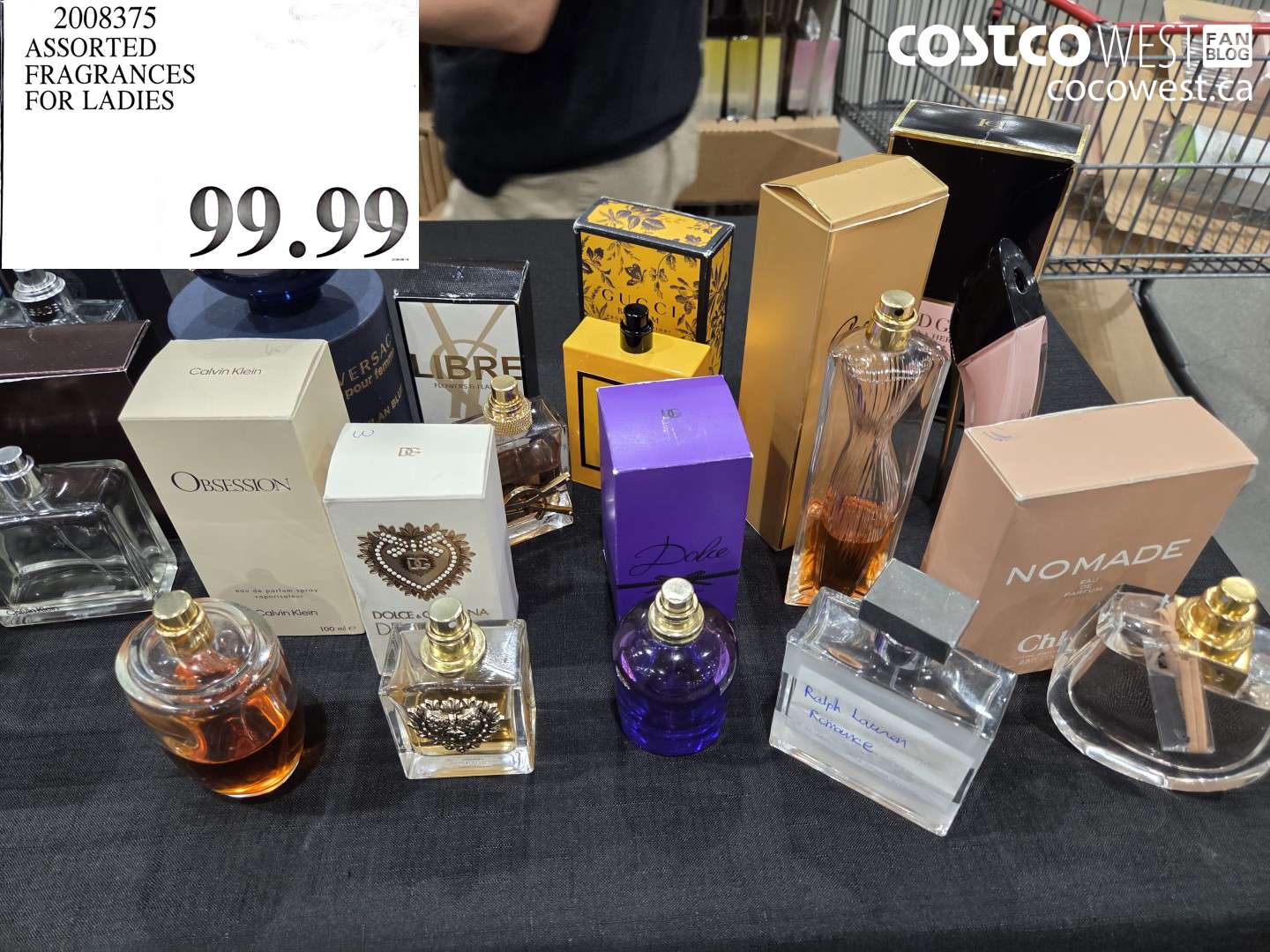 2008375 ASSORTED FRAGRANCES FOR LADIES $99.99
